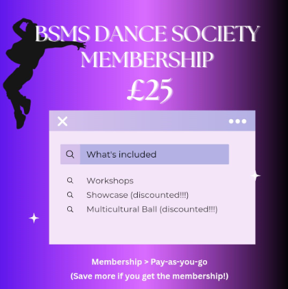 MedSoc DanceSoc Membership