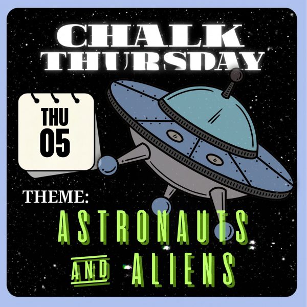 CHALK THURSDAY MEDSOC SOCIAL